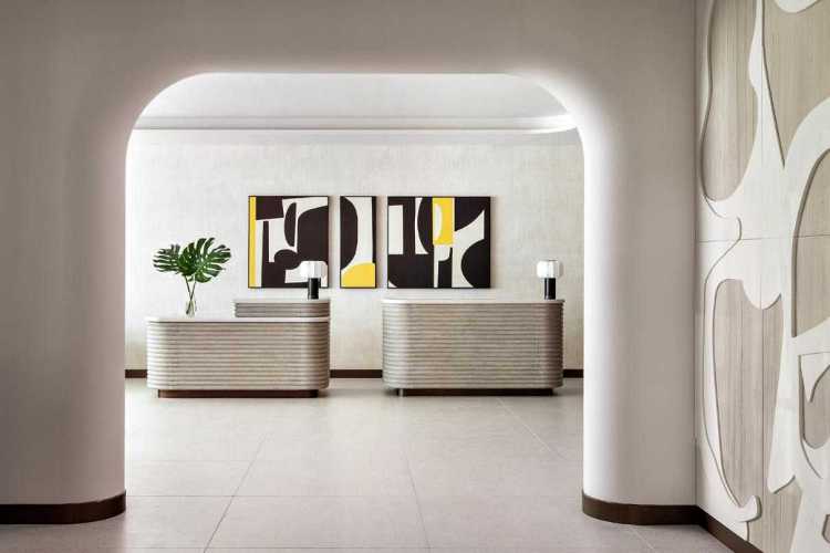 lobby minimalist hotel theta Kimpton Hotel Theta