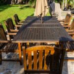 outdoor dining gay guesthouse solstice wilton outdoor dining table area