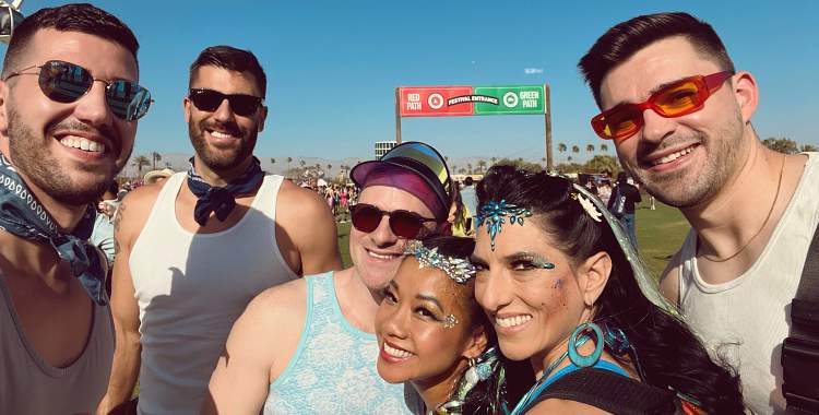 Coachella gay travelers