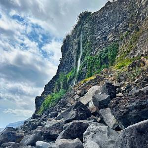 waterfall in Madeira